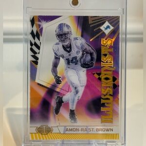 2023 Panini Illusions Amon-Ra St. Brown 19/25 Illusionist Insert